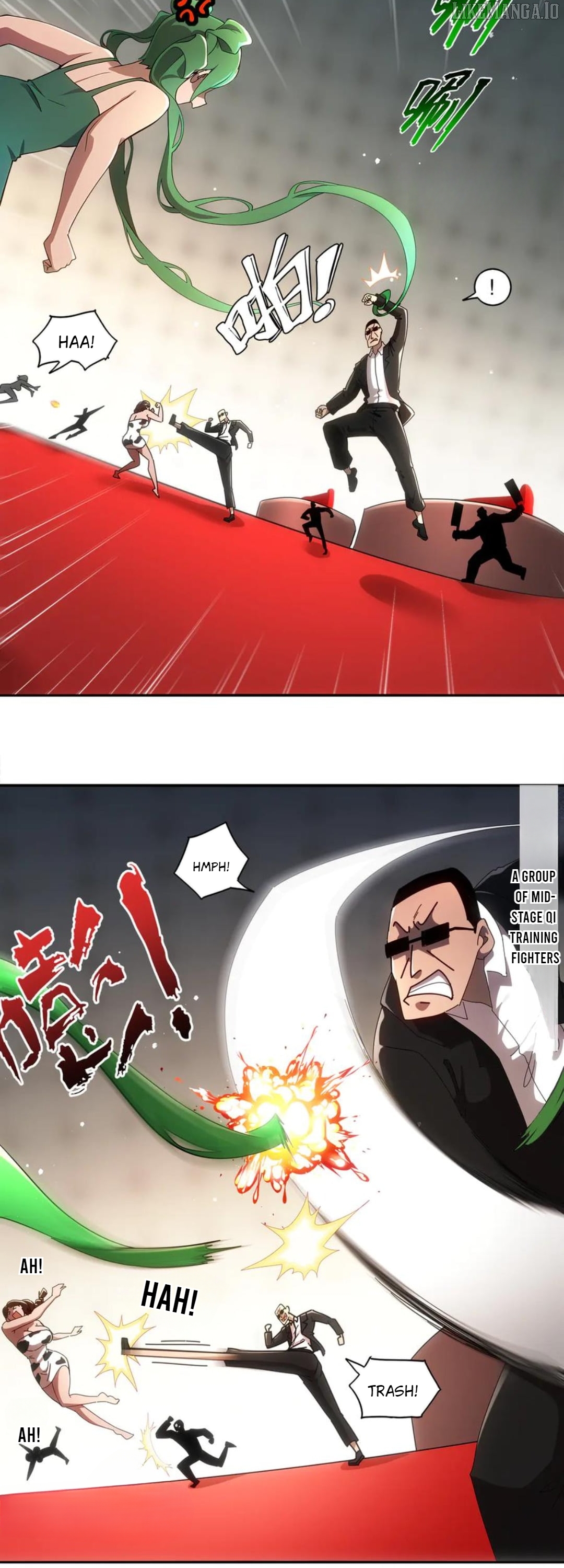 My Furry Harem Is After Me Chapter 412 - page 13